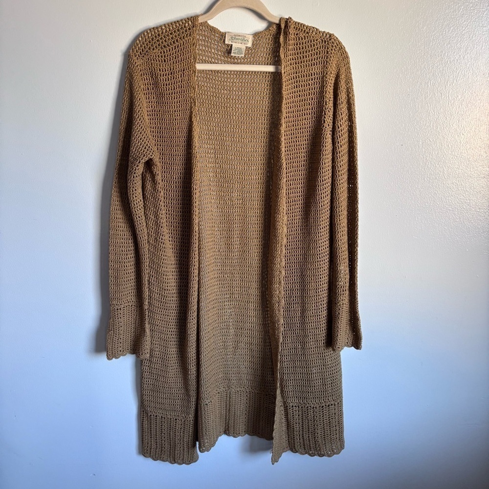 ⭐️⭐️⭐️St. John's Bay Women's Brown Knit Cardigan
